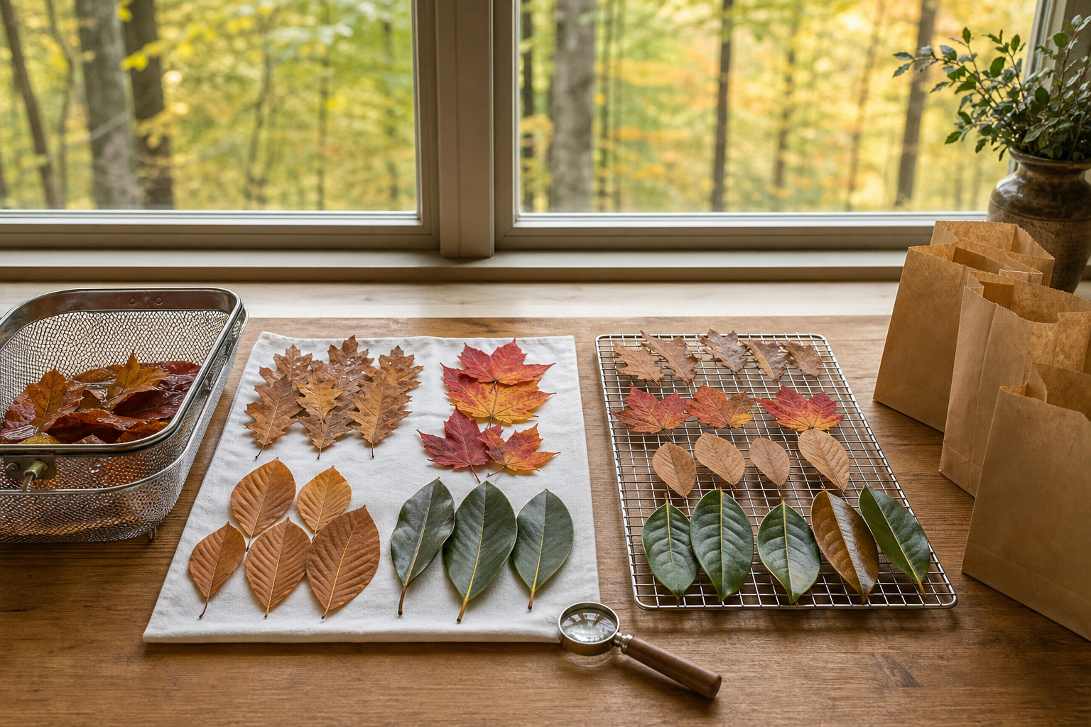 How to Collect and Prepare Safe Hardwood Leaves — Isopod King care guide