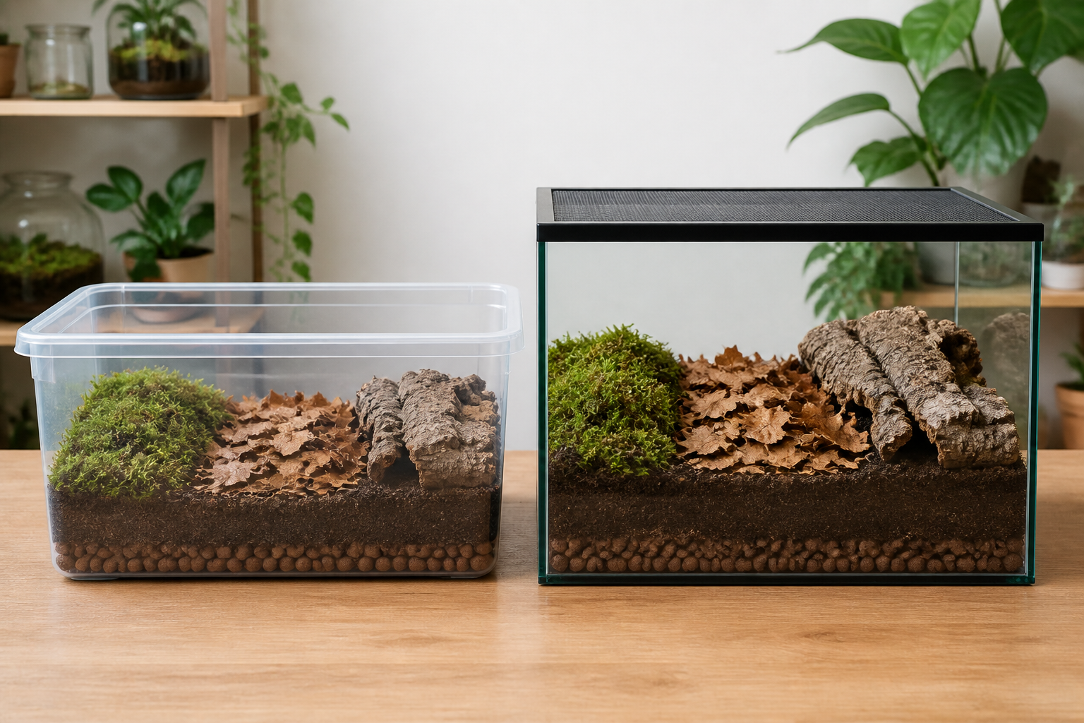 Isopod Enclosure Size: Culture Tub vs. Display Terrarium — Isopod King care guide