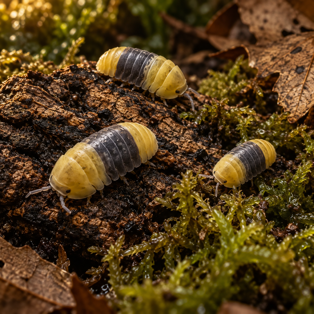 6+ Cubaris sp. Rubber Bee Isopods Crew – Free Shipping