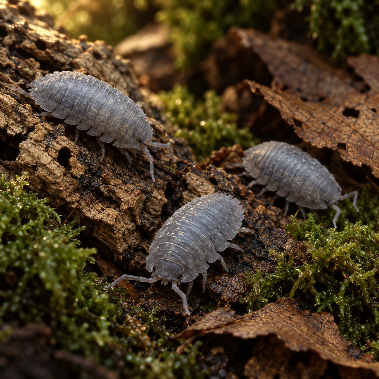 6+ Porcellio spatulatus Isopods Crew – Free Shipping
