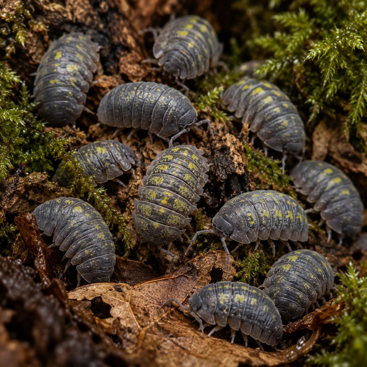 10+ Armadillidium Granulatum – Free Shipping