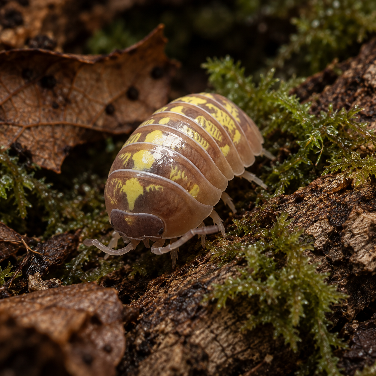 12+ T+ Albino (Armadillidium vulgare) – Free Shipping