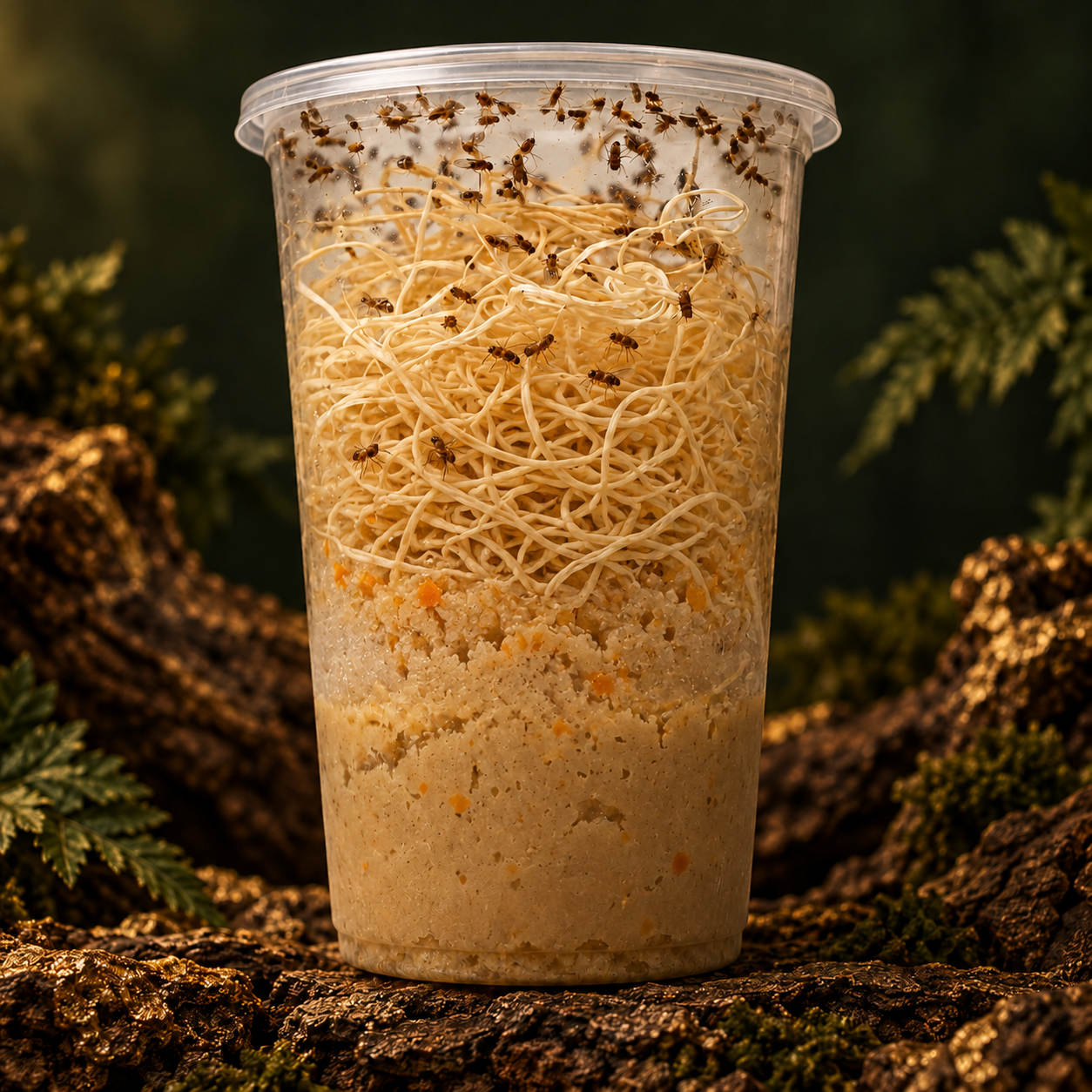 32oz Hydei Fruit Fly Culture – Free Shipping