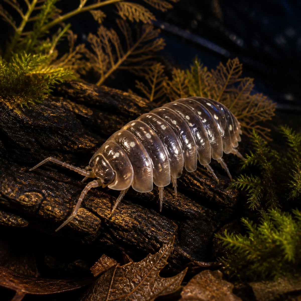 Armadillidium klugii "Pudding" Isopods