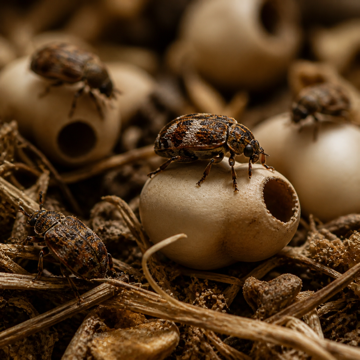 Bean Beetles (Callosobruchus maculatus) (image 2 of 2)