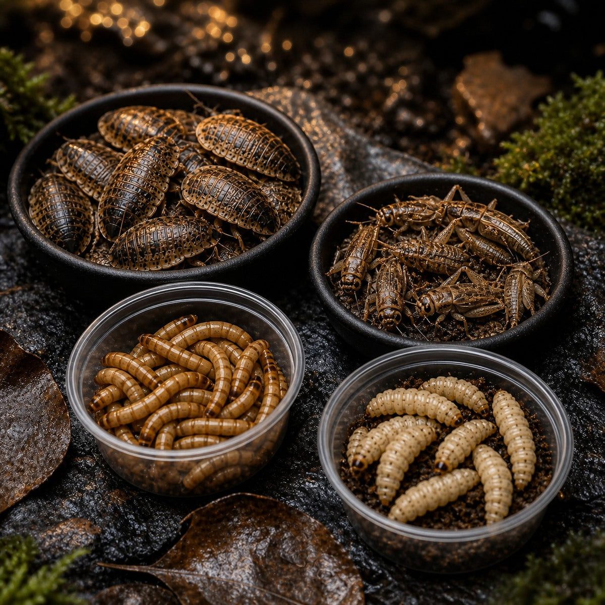 Big Feeder Insect Mix Pack for Medium Reptiles