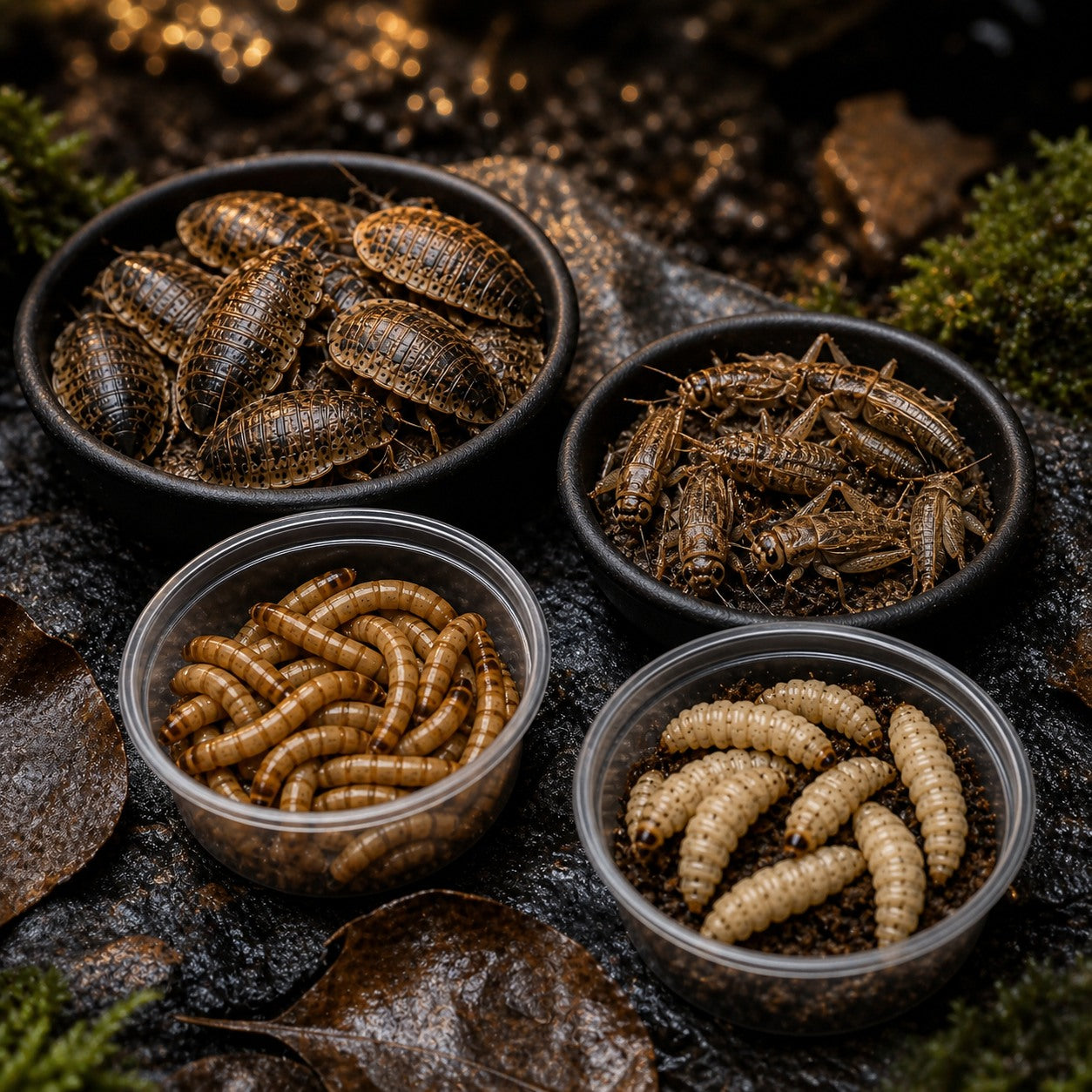 Big Feeder Insect Mix Pack for Medium Reptiles