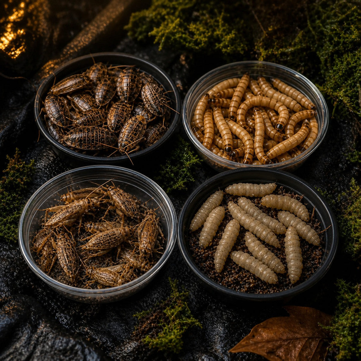 Big Feeder Insect Mix Pack for Small Reptiles