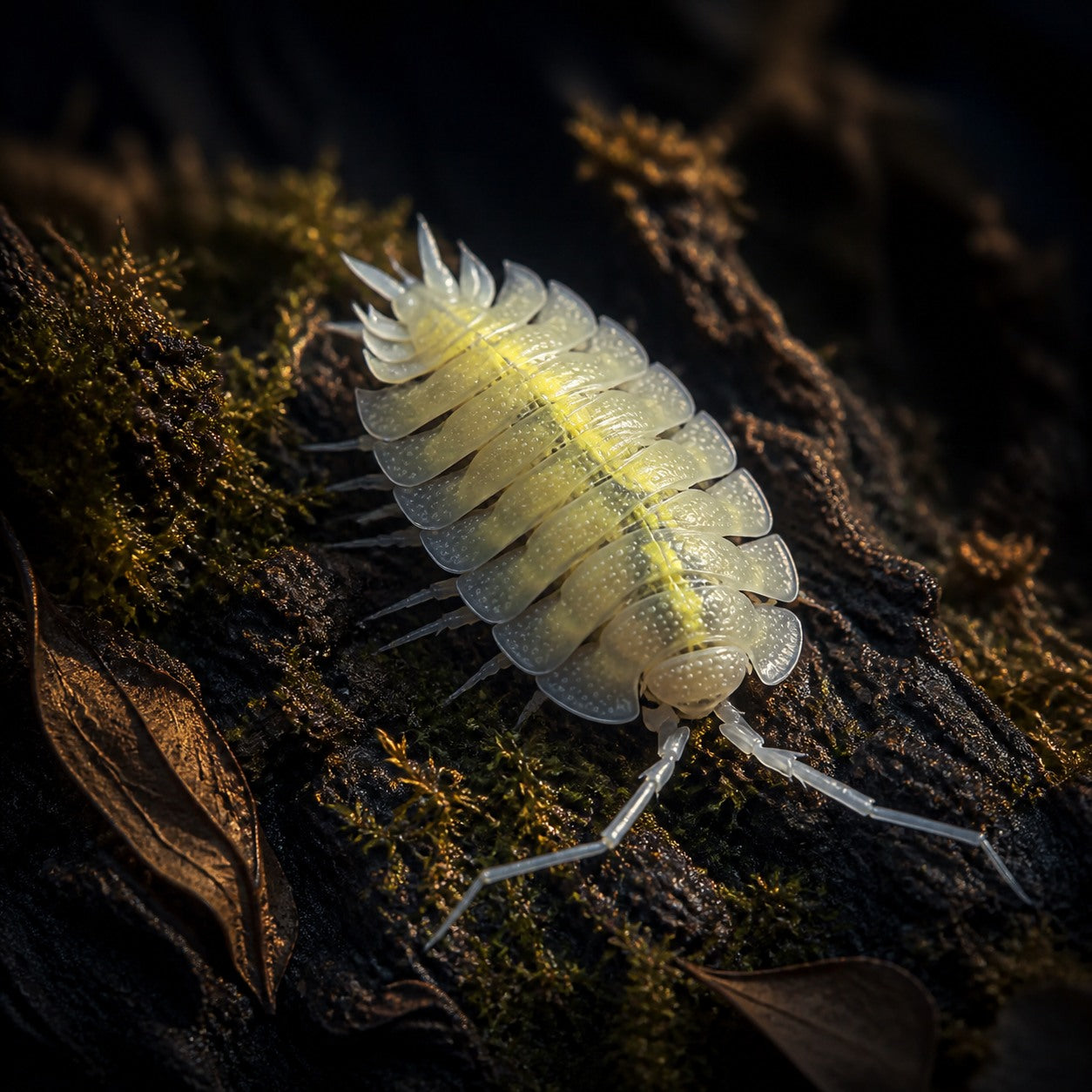 Porcellio bolivari Bolivari isopod colony