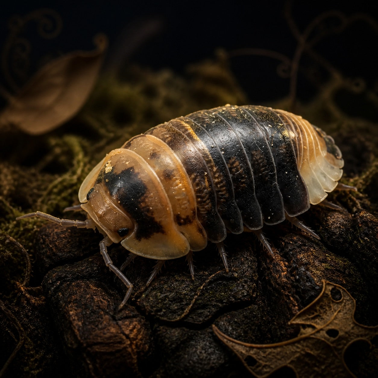 Bumble Bee Isopods (Cubaris sp.)