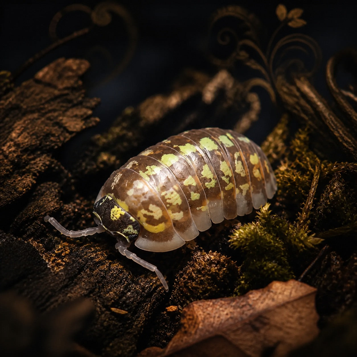 Ceska Isopods (Armadillidium versicolor)