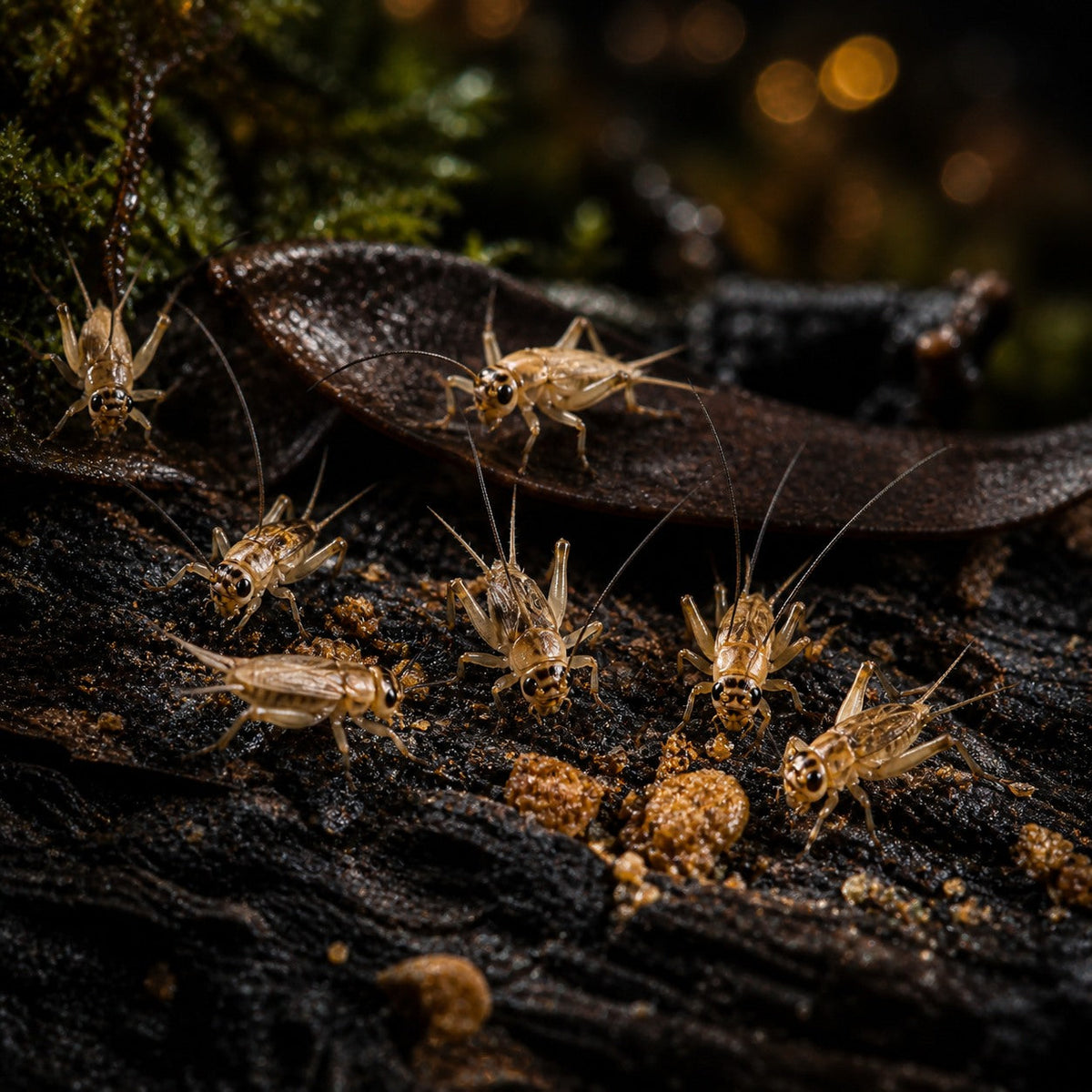 Crickets, Medium, 1/2 Inch