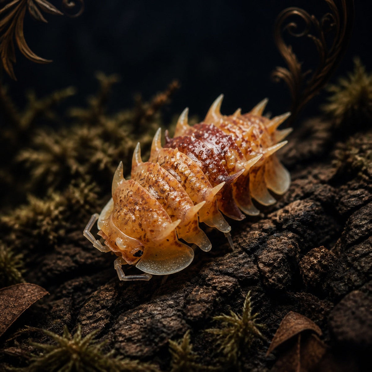 Cuban Spiky Isopods (Pseudarmadillo spinosus)