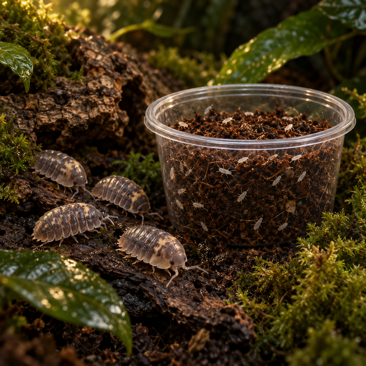 Cubaris Murina Isopods + Coco Springtails Bundle – Free Shipping