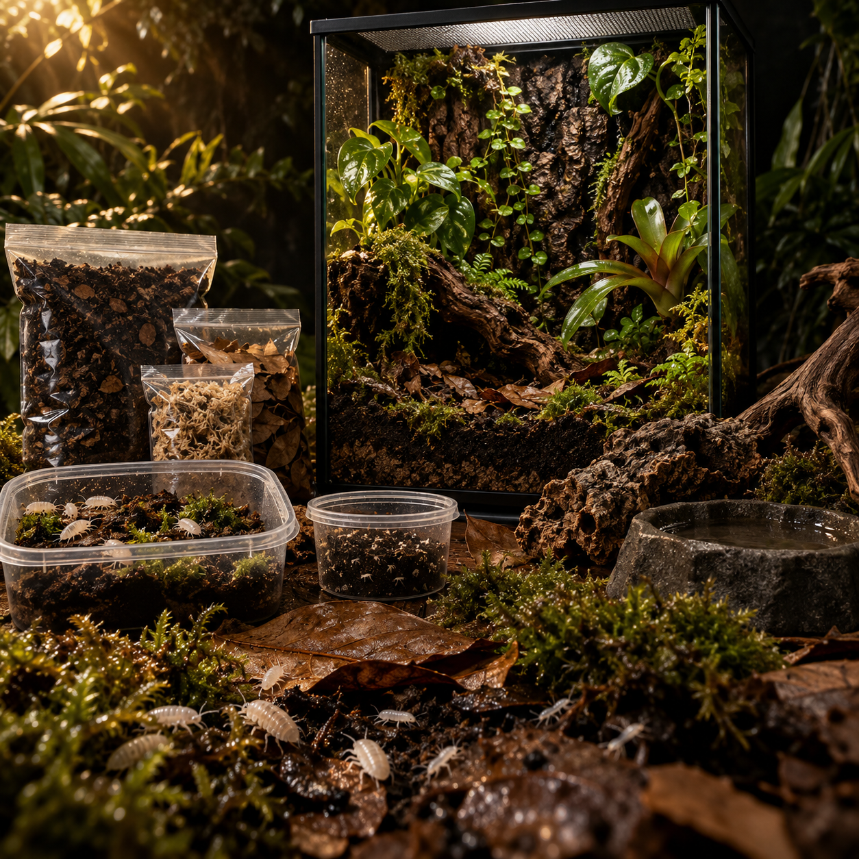 Day Gecko Bioactive Kit – Free Shipping