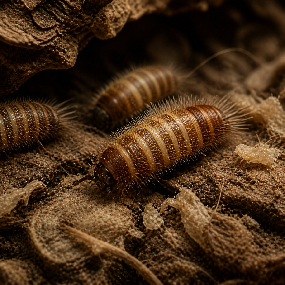 Dermestid Beetle Larvae (image 2 of 2)