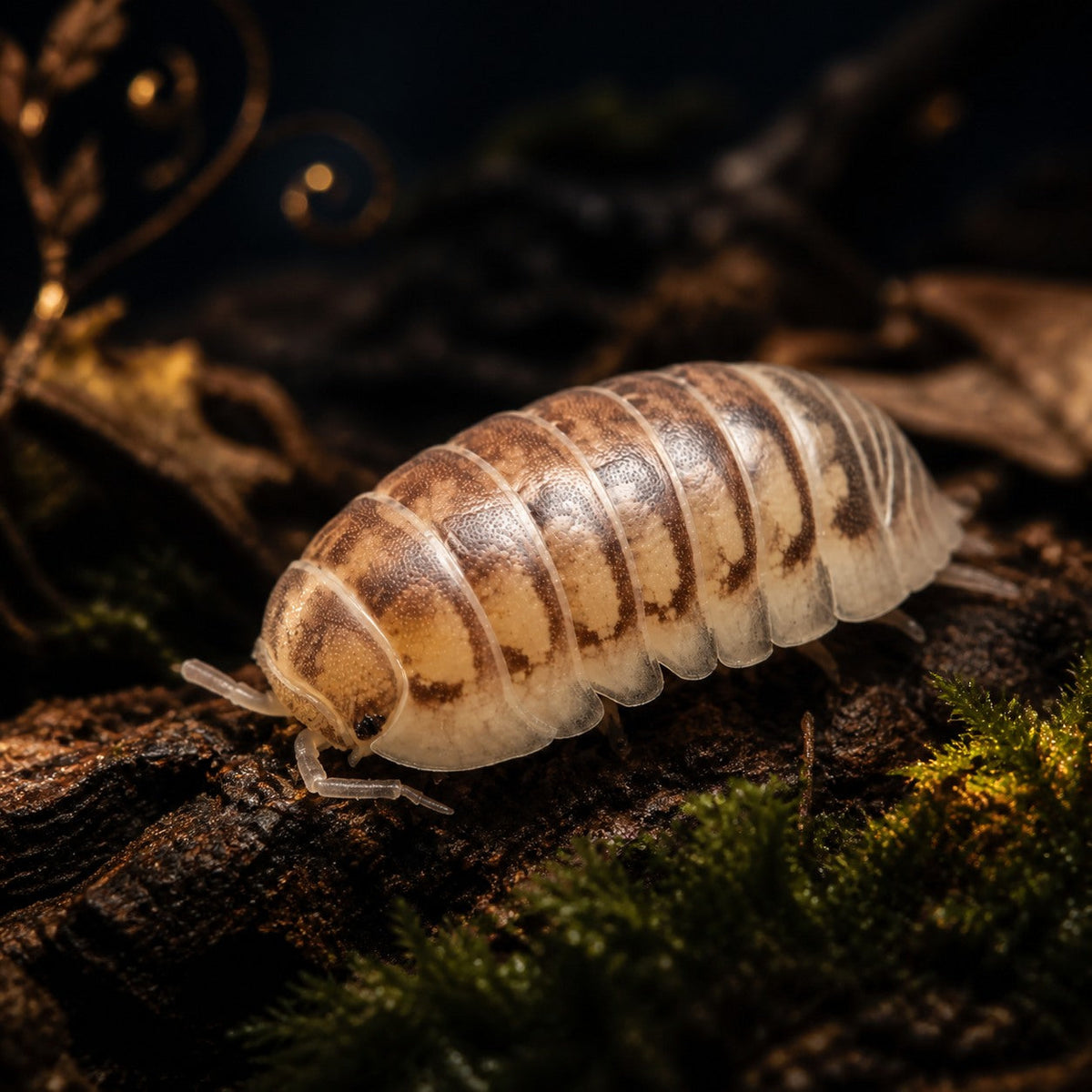 Eastern Clown Isopods (Armadillidium tunisiense)