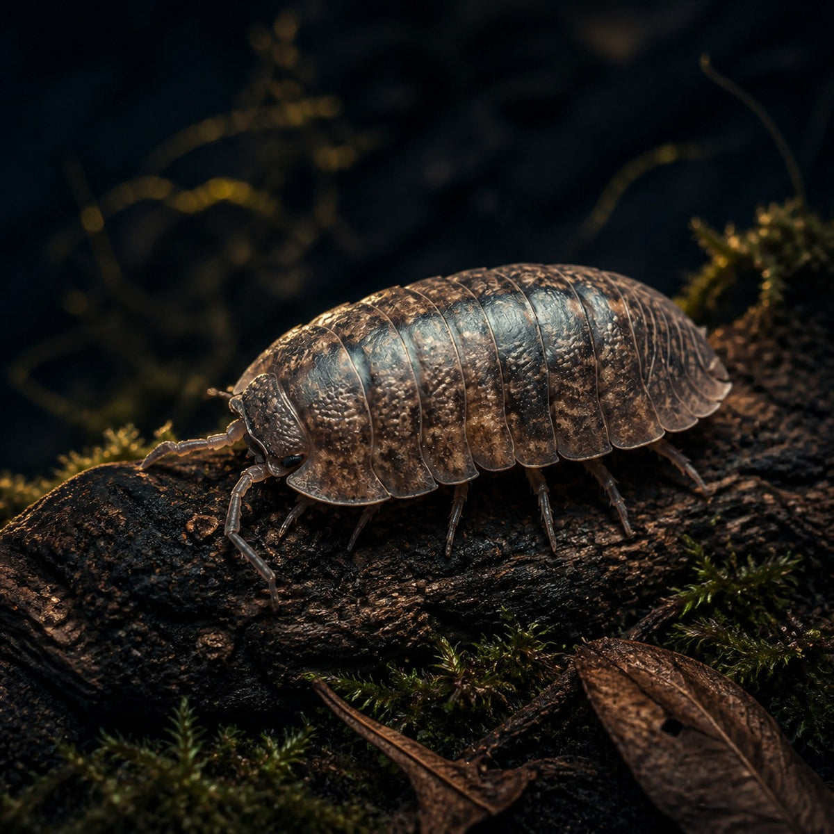 Giant Banahaw Isopods (Filipinodillo sp.)
