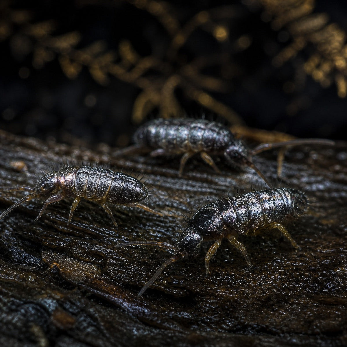 Giant Silver Springtails (Tomocerus vulgaris)