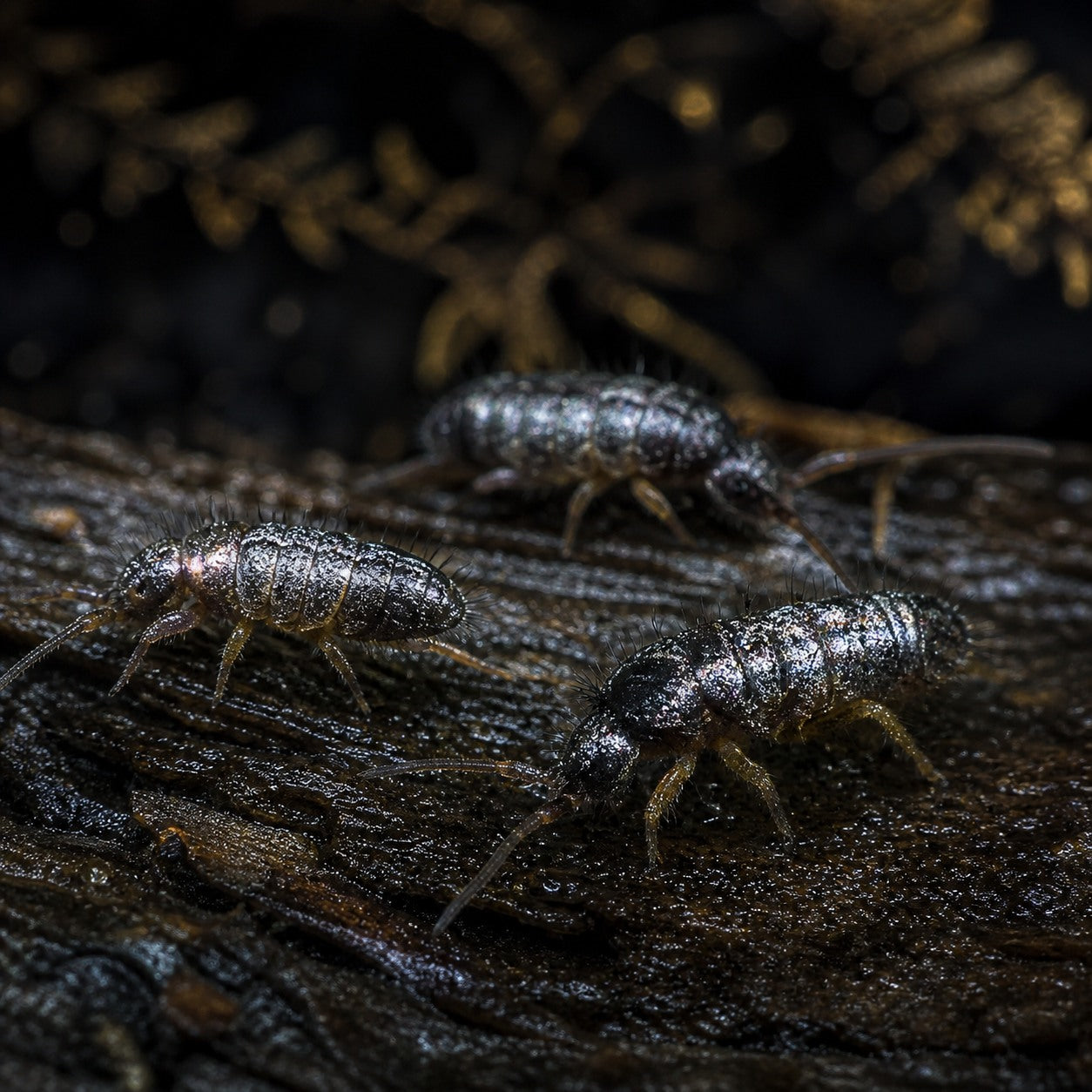 Giant Silver Springtails (Tomocerus vulgaris)