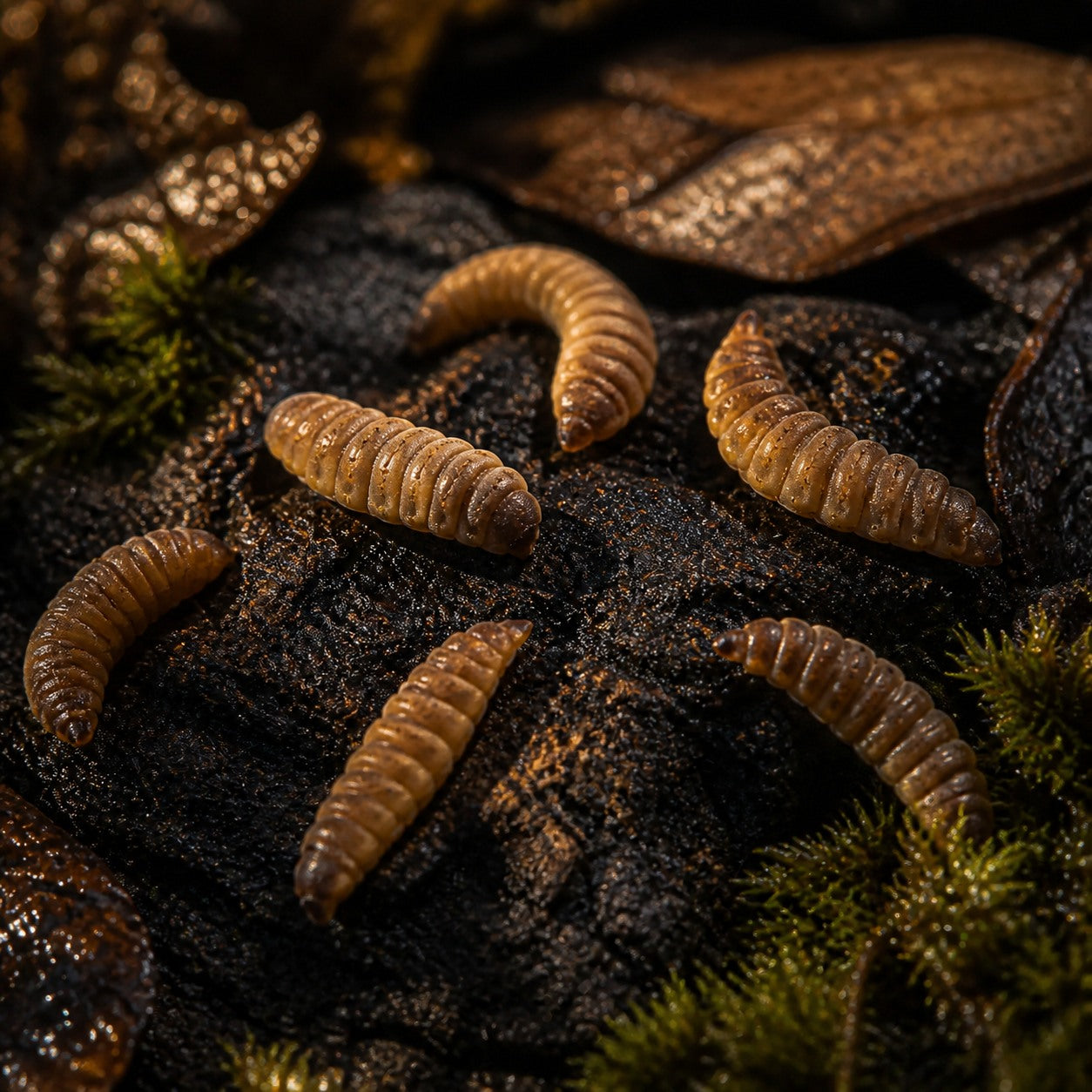 Large Black Soldier Fly Larvae (BSFL)
