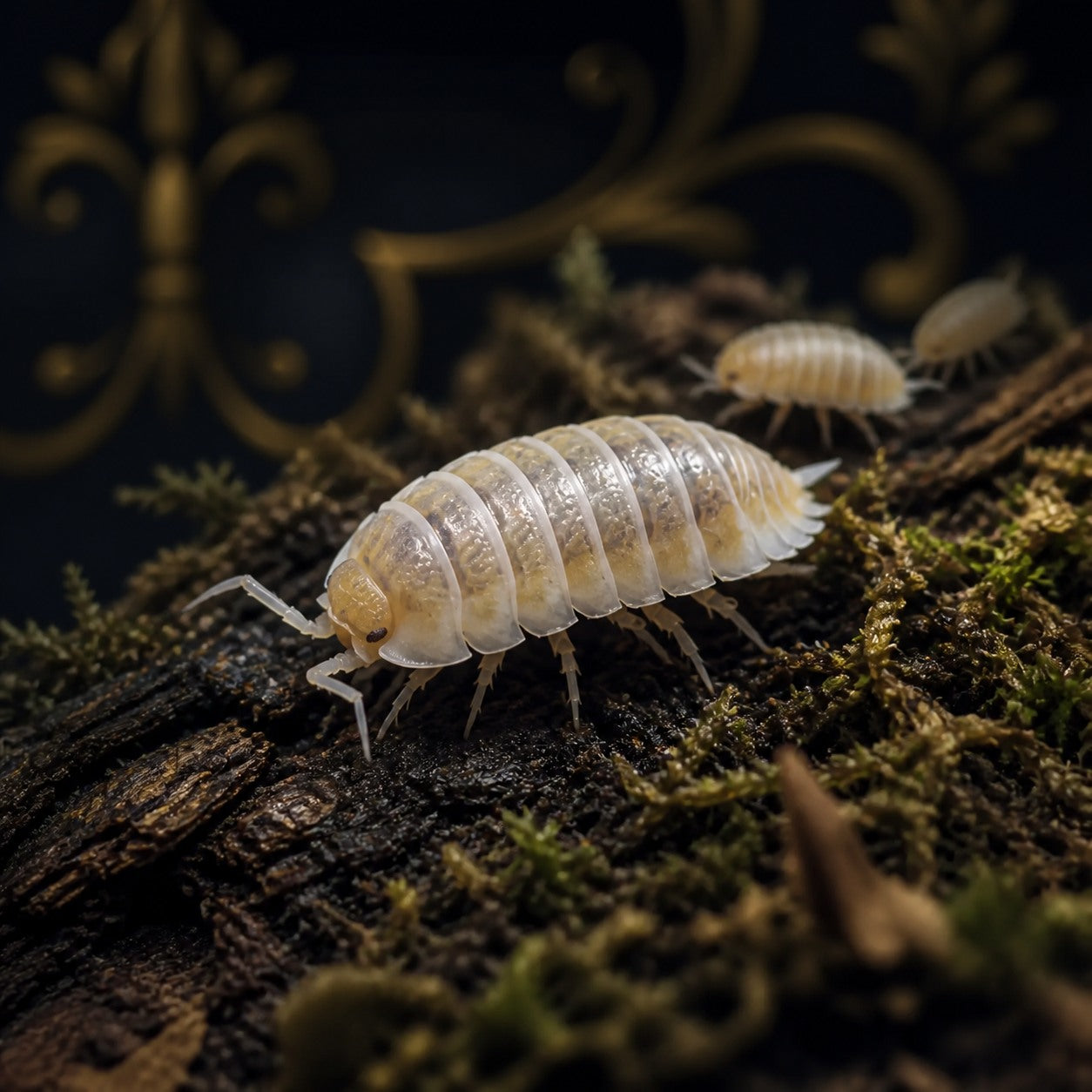 Lemon Berry Crumble Isopods (Porcellionides pruinosus)