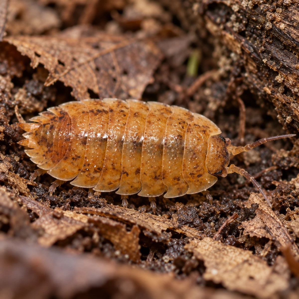 AI-generated reference-guided close view of Lemonade isopods.