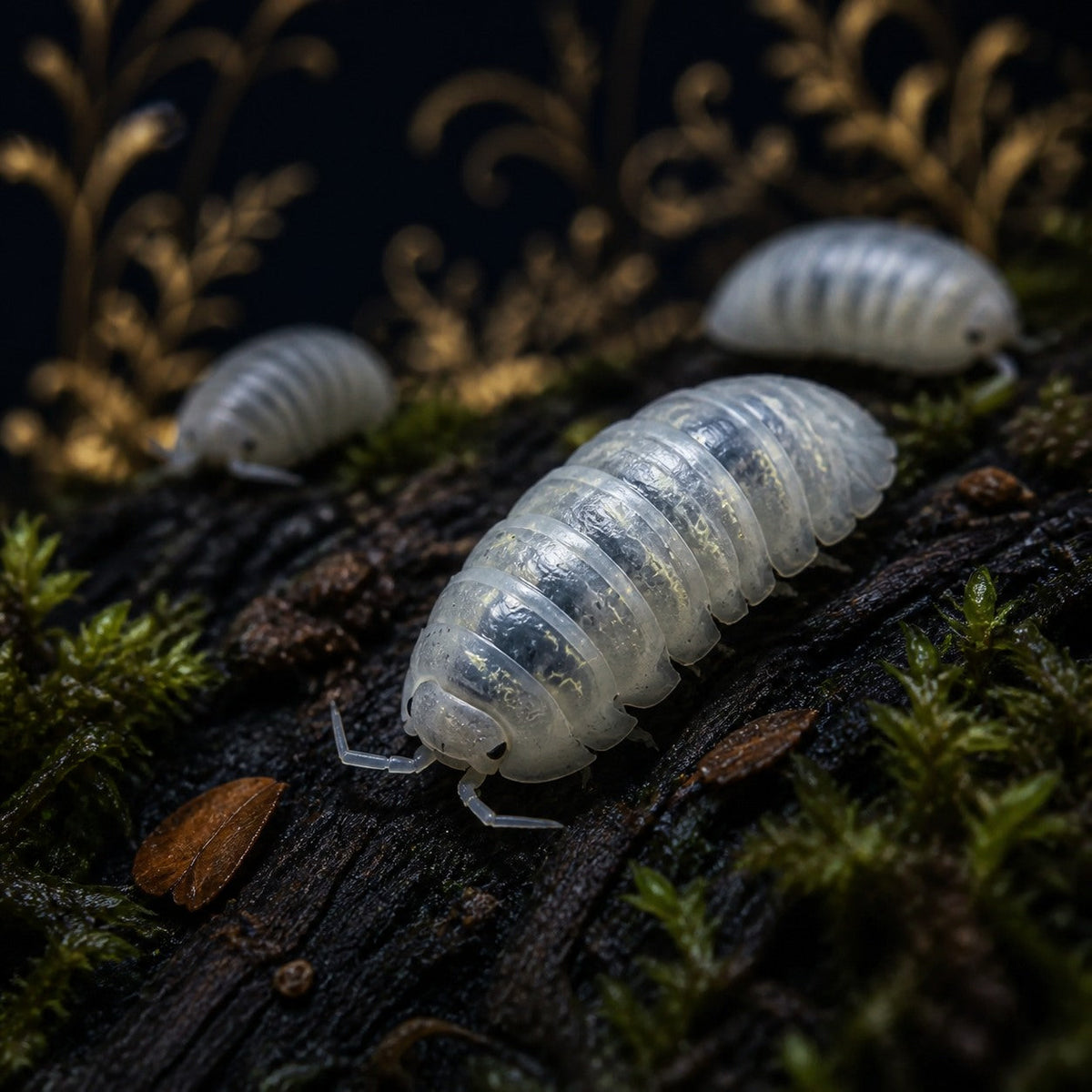 Magic Potion Isopods (Armadillidium depressum)