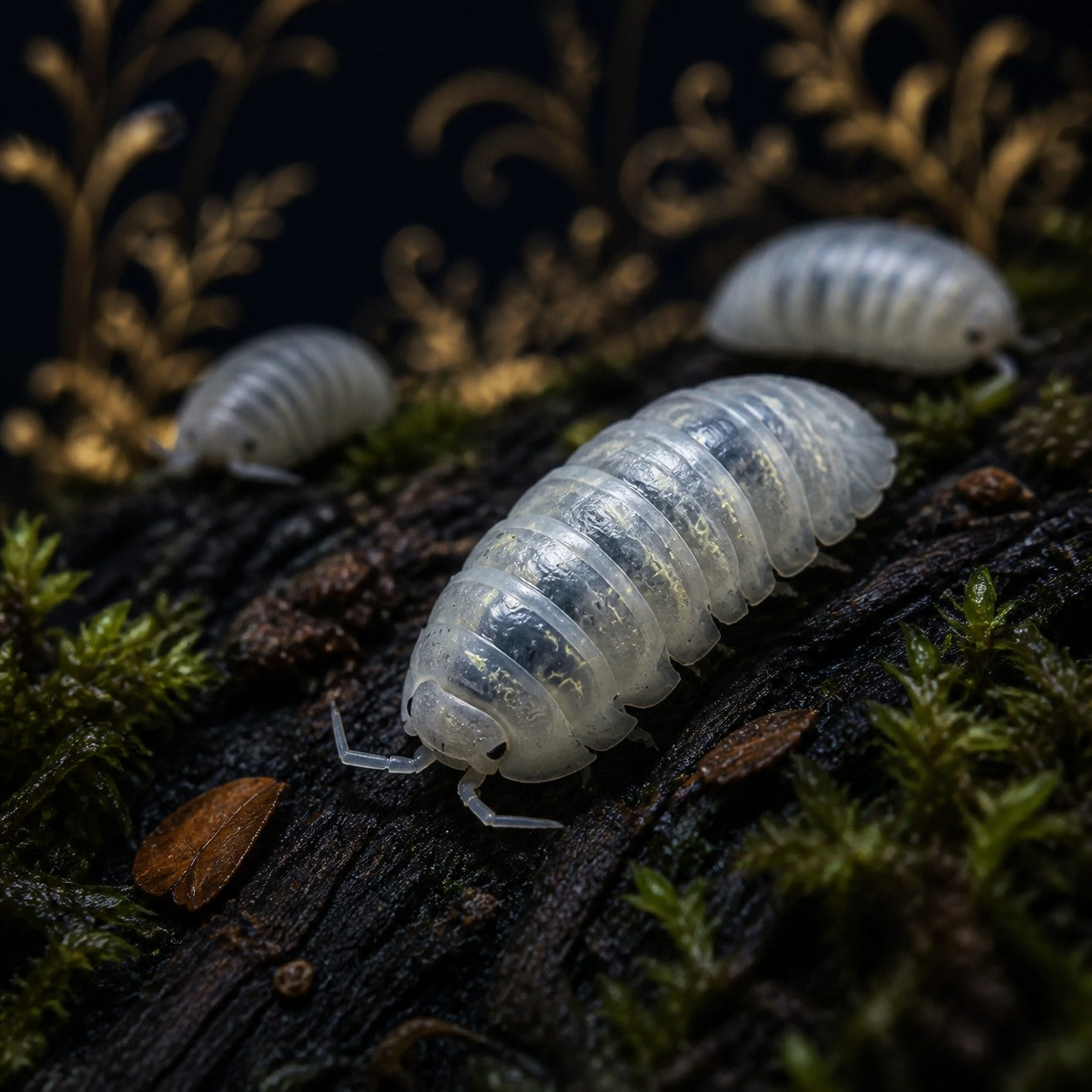 Magic Potion Isopods (Armadillidium depressum)