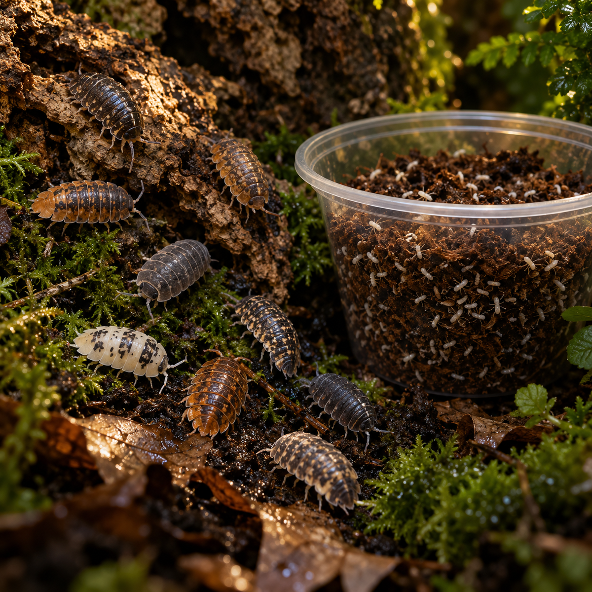 Mega Mix Isopods + Coco Springtails Bundle – Free Shipping