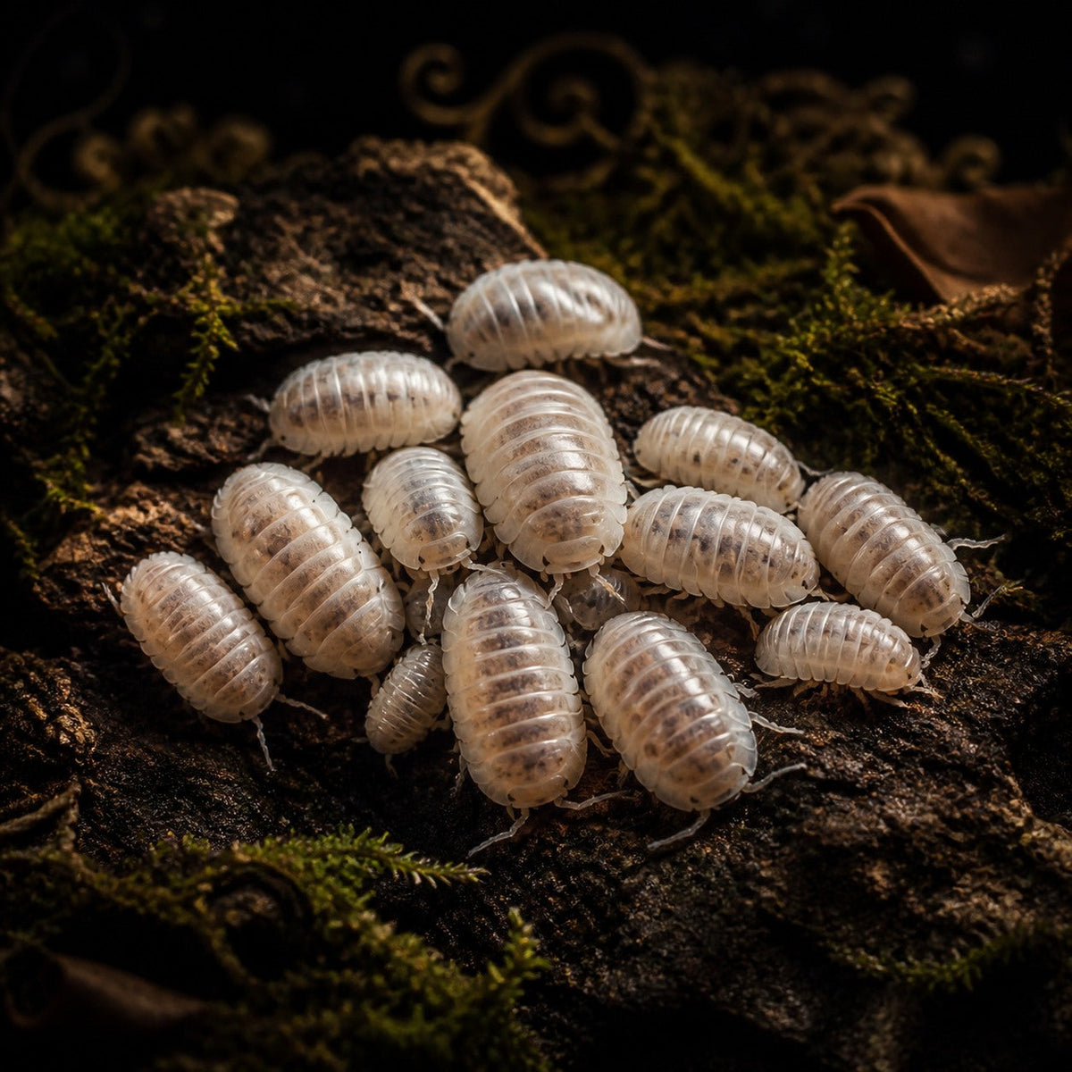 Pearls Isopods (Cubaris murina)