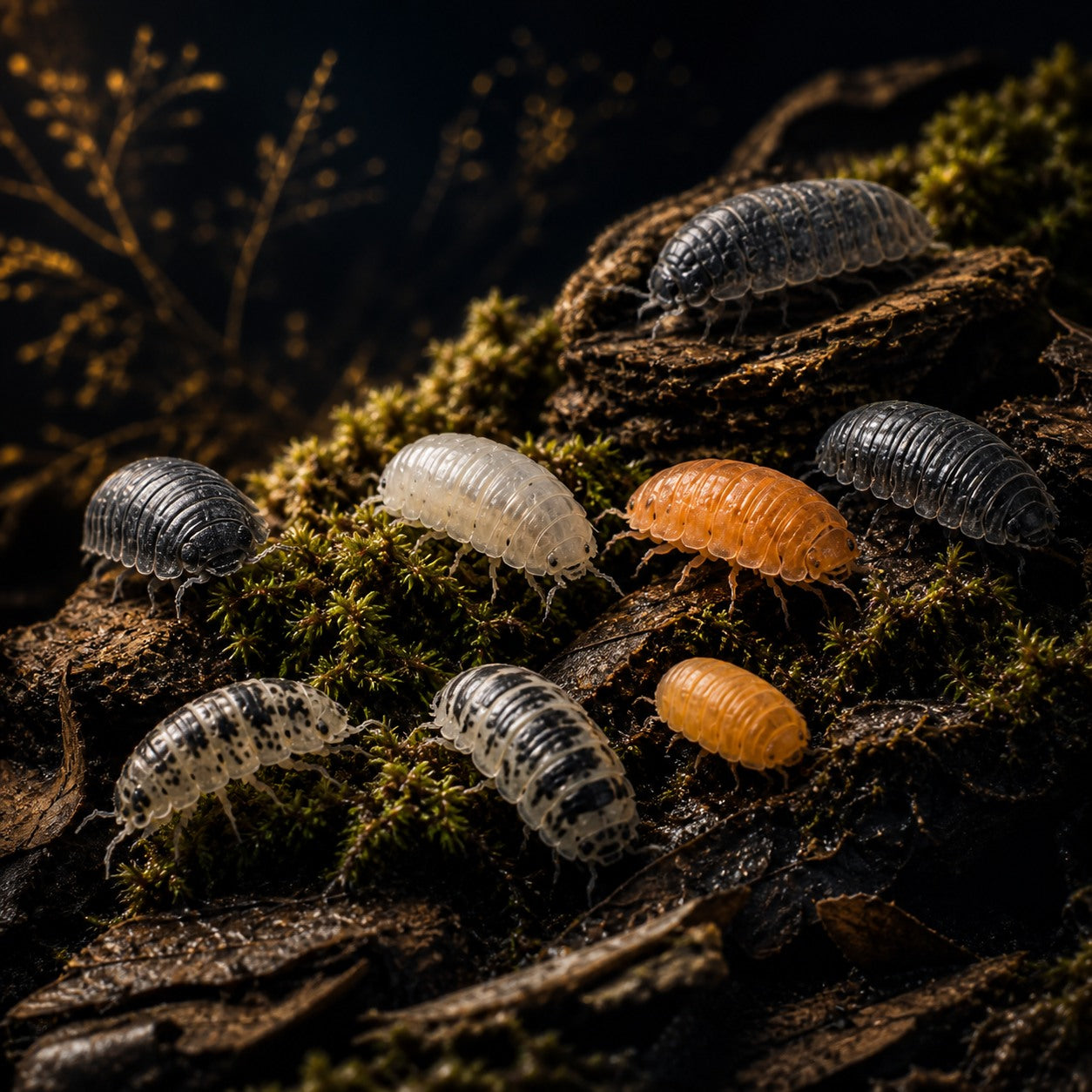 Porcellio laevis Morph Collection Combo