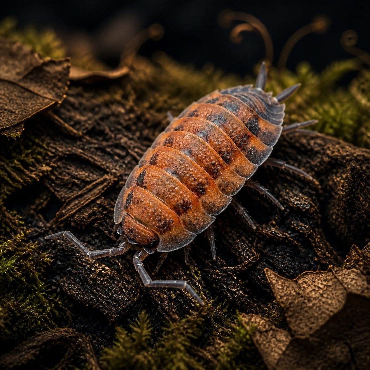 Porcellio scaber "Lava" Isopods
