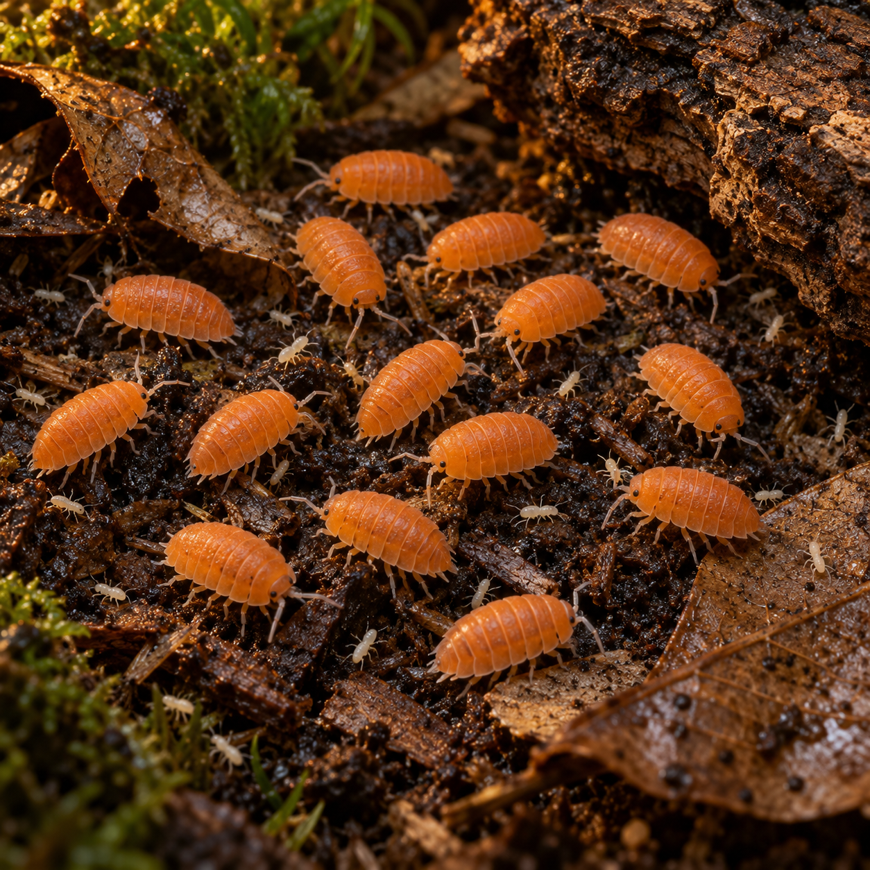 Powder Orange Isopod Bioactive Kit – Free Shipping, themed unbranded visual