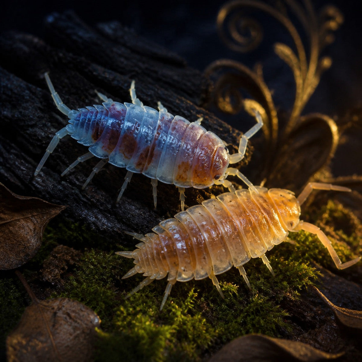 Powder Orange + Powder Blue Isopod Combo