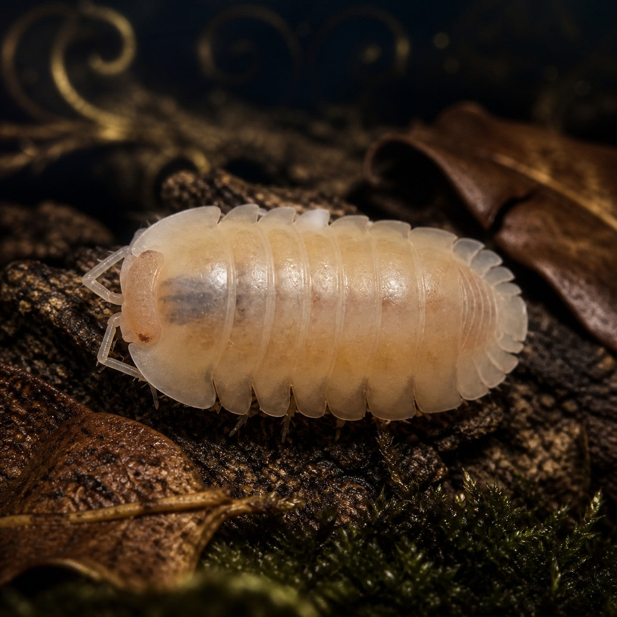 Red Edge Albino Isopods (Cubaris sp.)