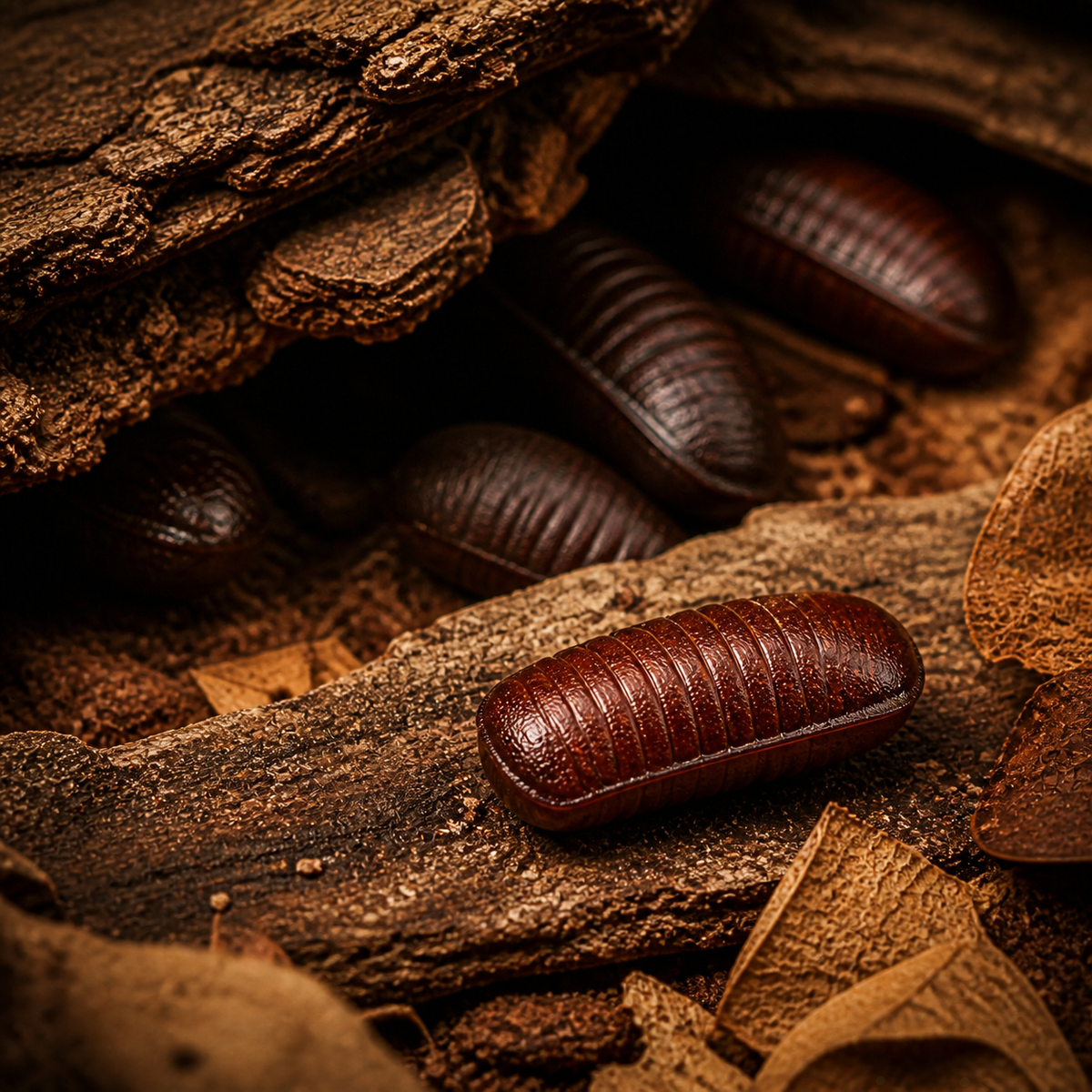 Red Runner Roach Eggs (Blatta lateralis) (image 2 of 2)