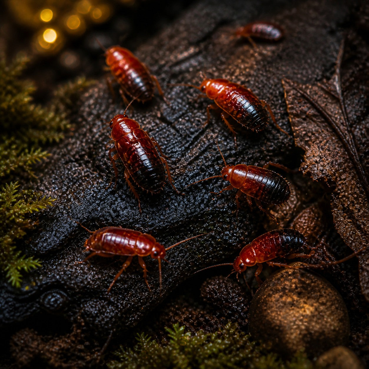 Red Runner Roaches, 7/8 Inch (Wholesale)