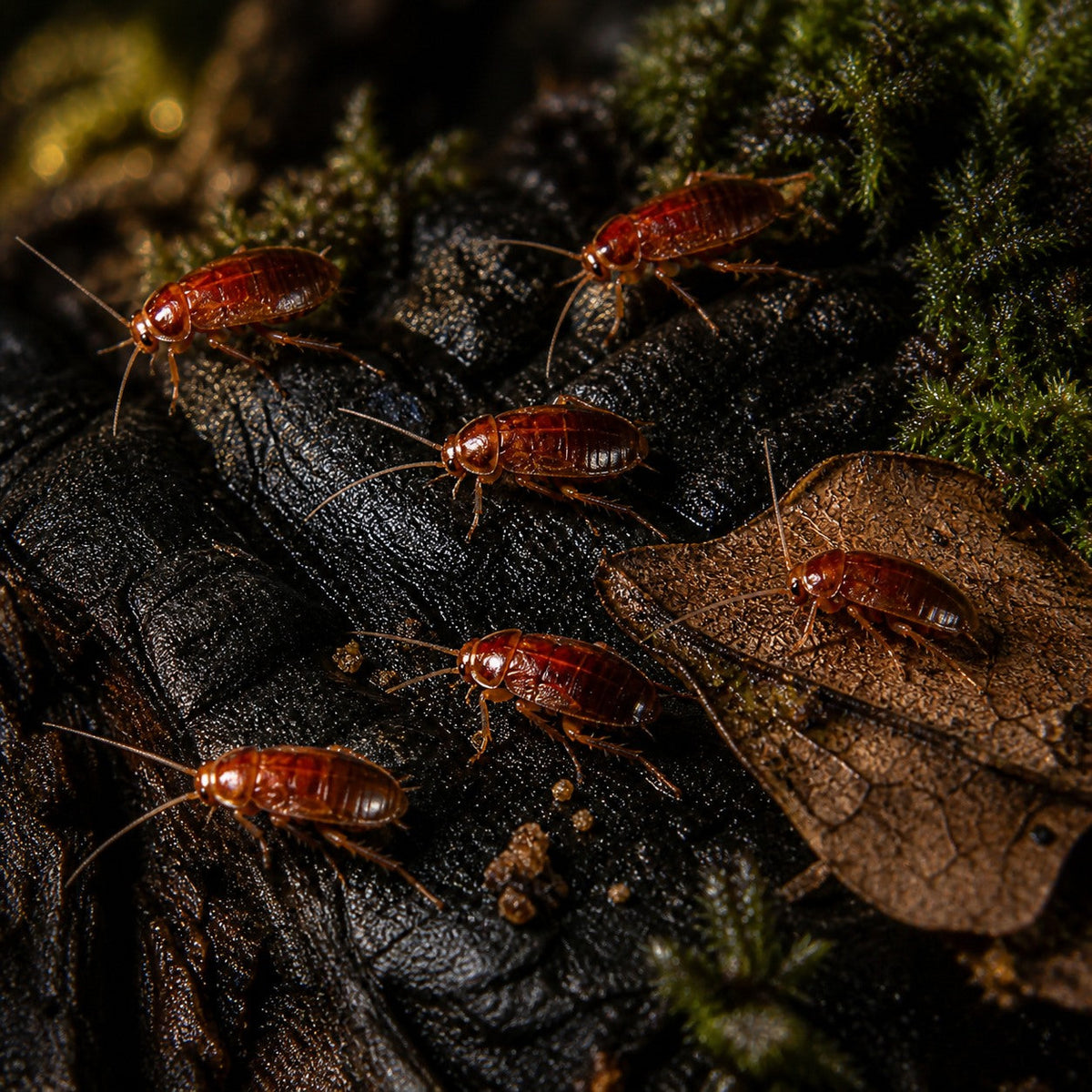 Red Runner Roaches, Medium (3/4 Inch)
