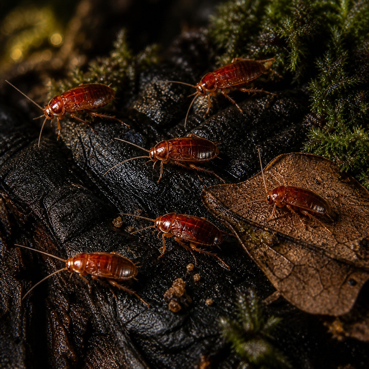 Red Runner Roaches, Medium (3/4 Inch)