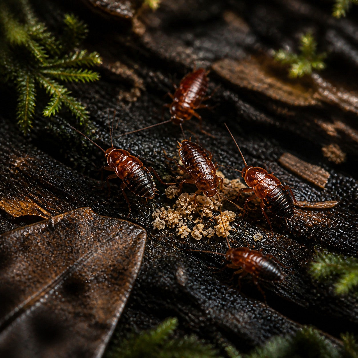 Red Runner Roaches, Small (1/2 Inch)