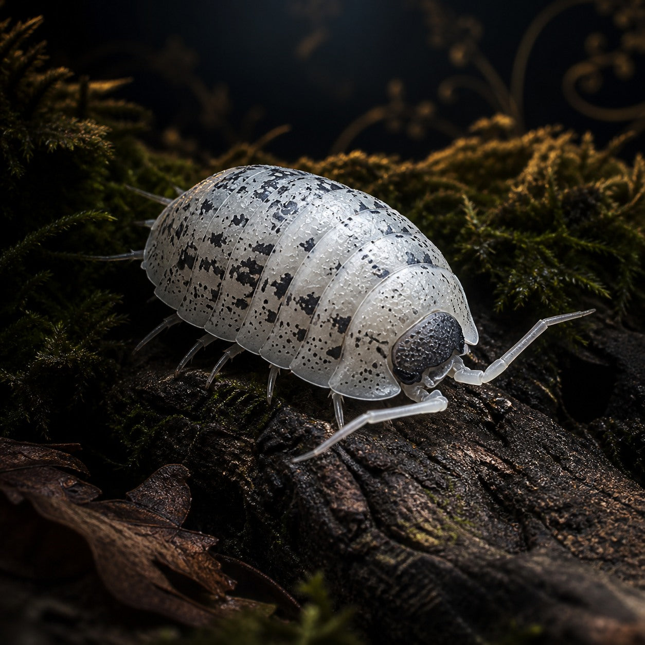 Rubivan Isopods (Porcellio nicklesi)