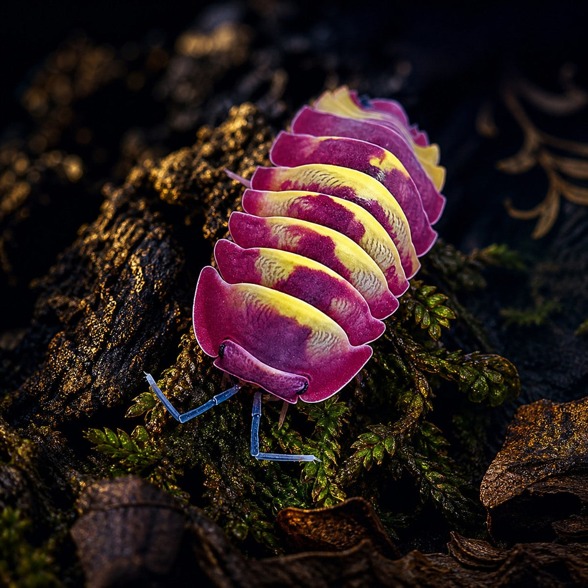 Scarlet High Red Ardentiella Isopods (Ardentiella sp.)