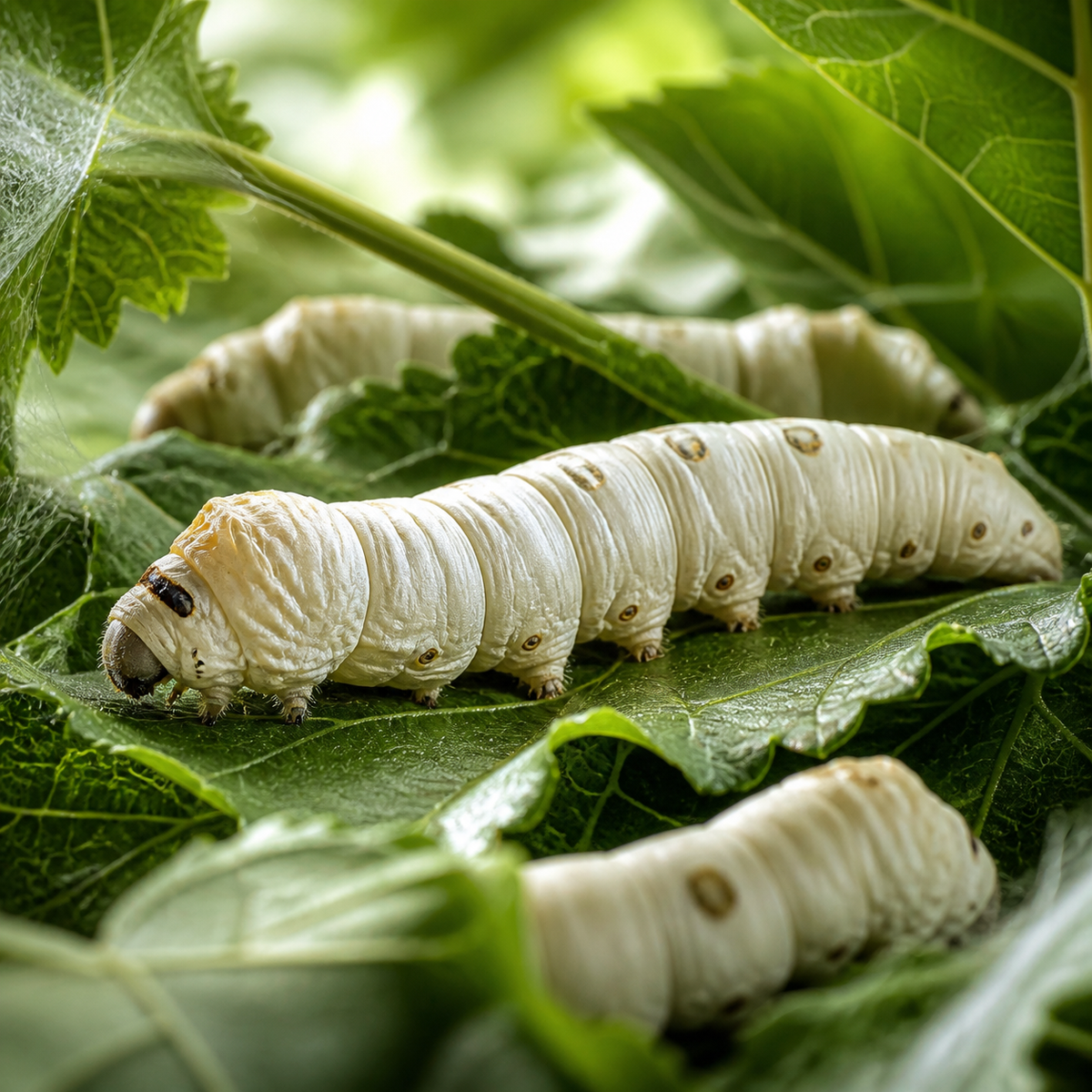 Silkworms, Large (1 1/2 Inch) (image 2 of 2)