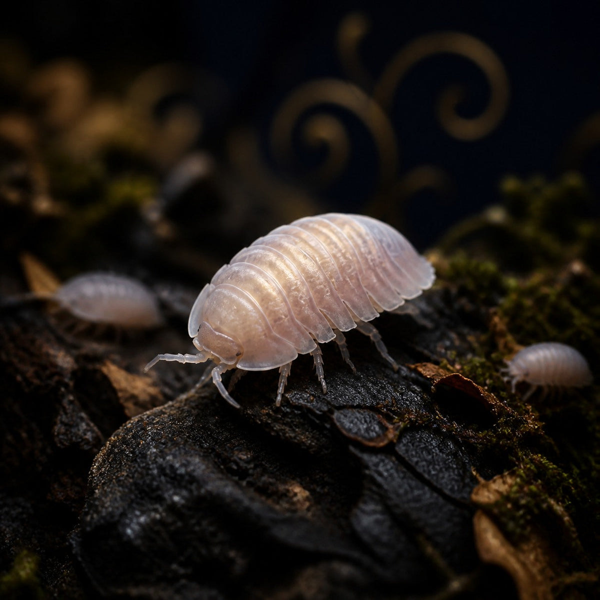 "Soil" Troglodillo Isopods (Troglodillo sp.)