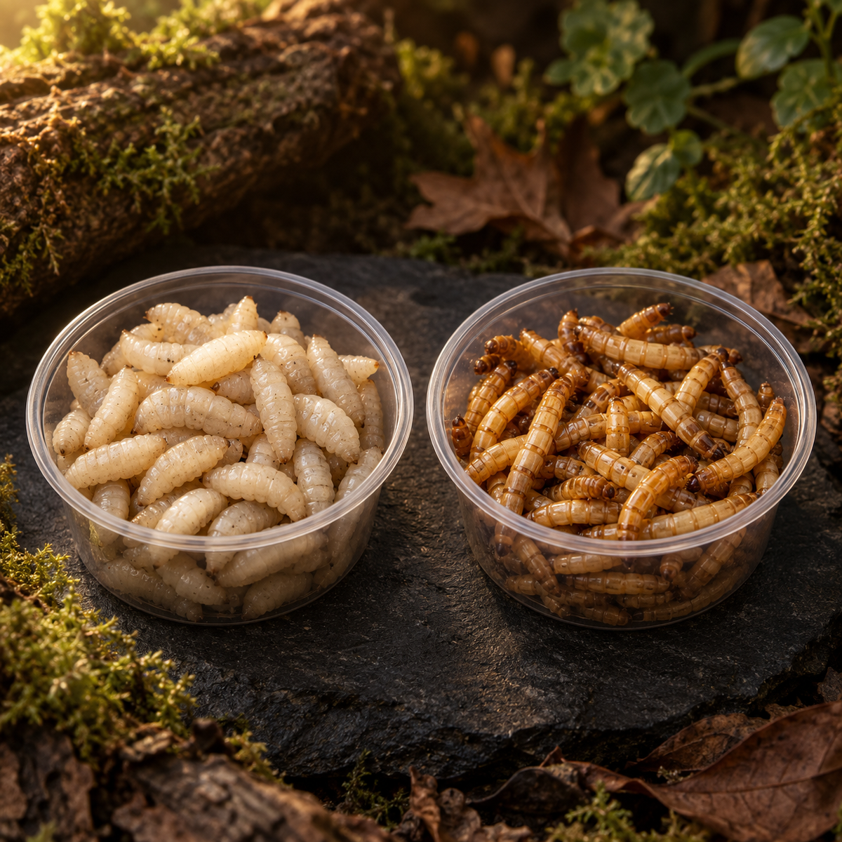 BSFL & Mealworm Live Bait Mix – Free Shipping