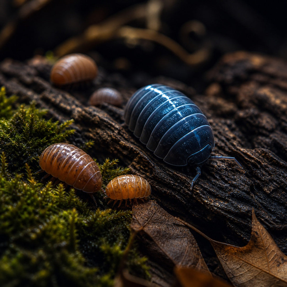 St. Lucia Isopods (Armadillidium vulgare)