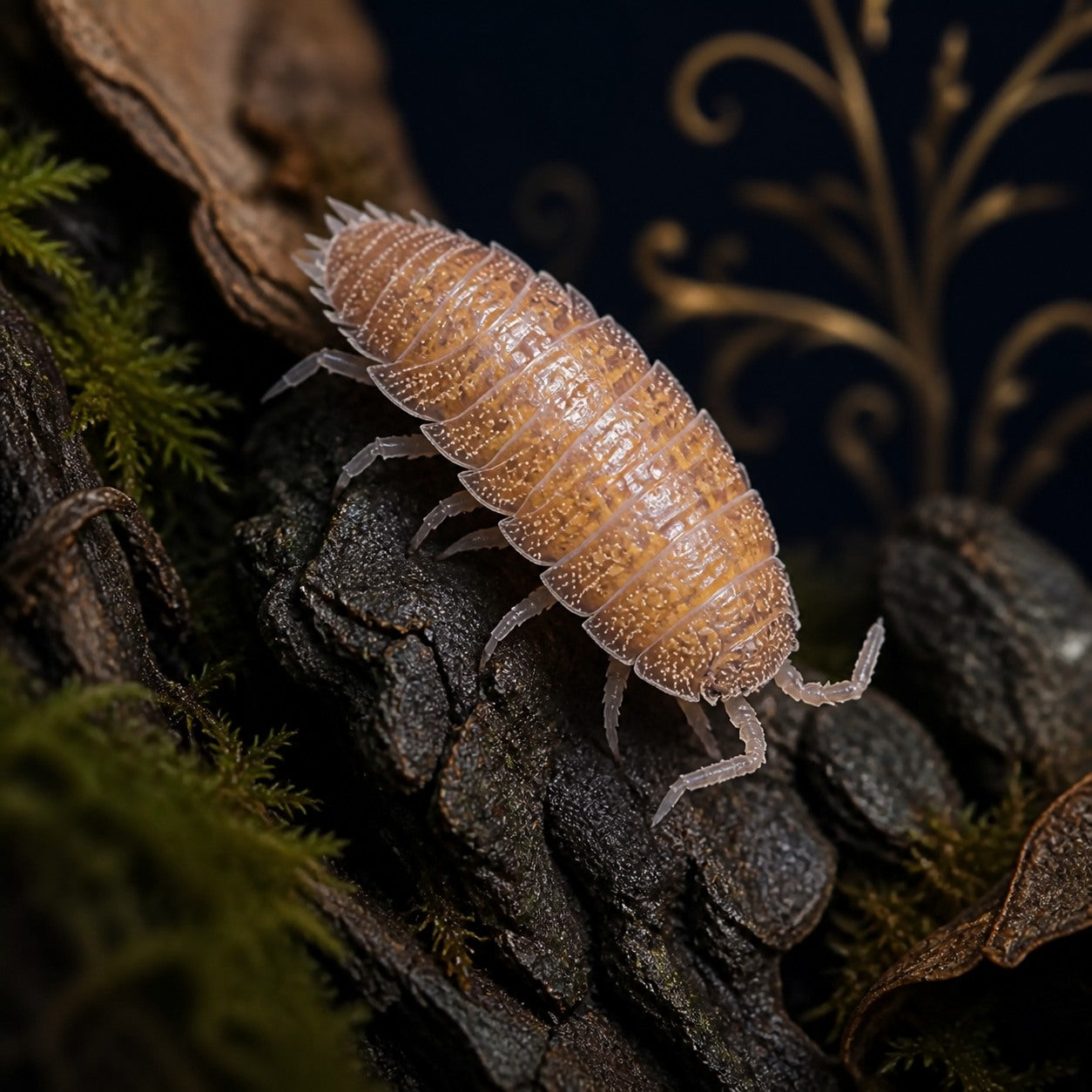 Trichoniscus sp. "Dwarf Purple" Isopods