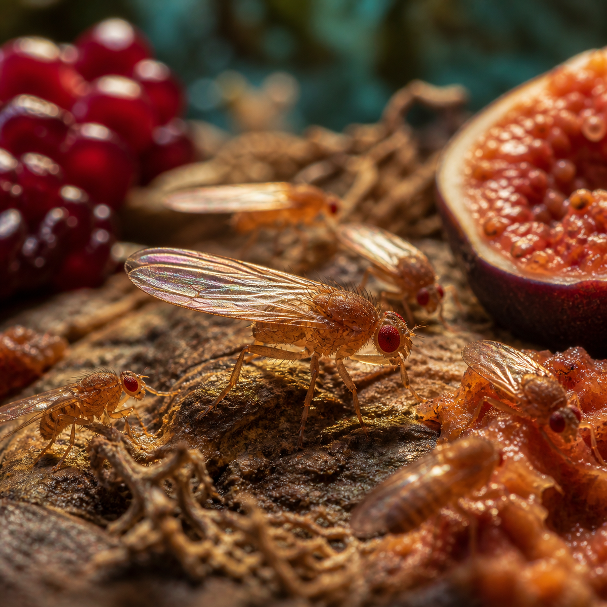Turkish Glider Fruit Flies (image 2 of 2)