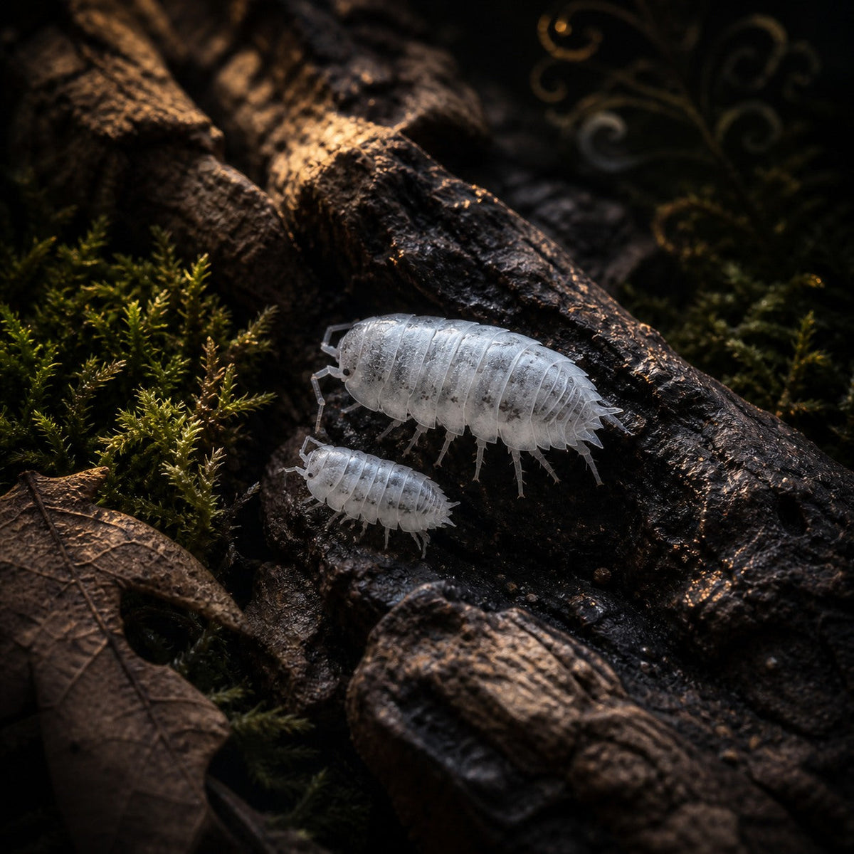 Venezillo parvus "Dalmatian" Isopods